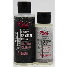 Rich 130 + 65 cc Şeffaf Kristal Reçine