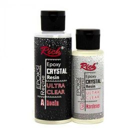 Rich 130 + 65 cc Şeffaf Kristal Reçine