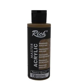 Rich 130 Kestane 120 cc Master Acrylic Akrilik Boya