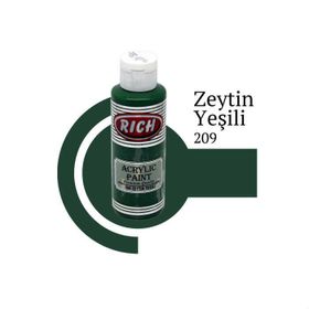 Rich 130cc 209 Zeytin Yeşili Akrilik Boya
