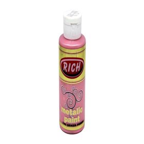 Rich 130cc Metalik Şeker Pembe 782 Akrilik Boya