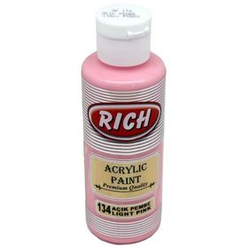 Rich 134 Açık Pembe 130 cc Akrilik Boya