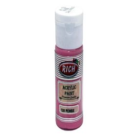 Rich 138 Pembe 30cc Akrilik Boya