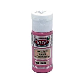 Rich 138 Pembe 30cc Akrilik Boya