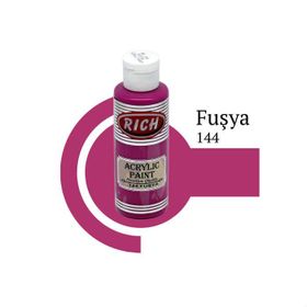 Rich 144 Fuşya 130 cc Akrilik Boya