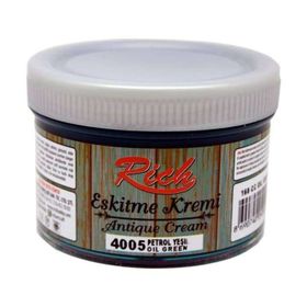 Rich 150 cc Antique Cream 4005 Petrol Yeşili Eskitme Kremi