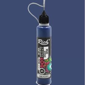 Rich 15128 Dot Paint Titanium Metalik Lacivert Boncuk Boya