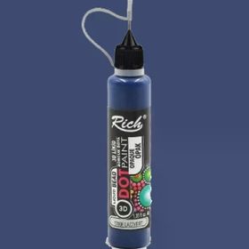 Rich 15128 Dot Paint Titanium Metalik Lacivert Boncuk Boya