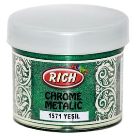 Rıch 1571 Yeşil Chrome 50 Cc Metalik Akrilik Boya