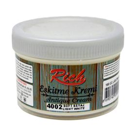 Rich 160 cc 4002 Soft Beyaz Eskitme Kremi