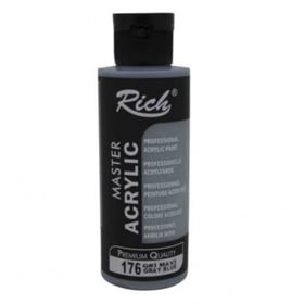 Rich 176 Gri Mavi 120 cc Master Acrylic Akrilik Boya