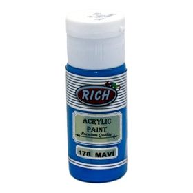 Rich 178 Mavi 130 cc Akrilik Boya