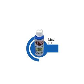 Rich 178 Mavi 130 cc Akrilik Boya