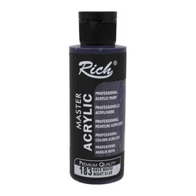 Rich 183 Gece Mavisi 120 cc Akrilik Boya