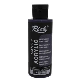 Rich 183 Gece Mavisi 120 cc Master Acrylic Akrilik Boya