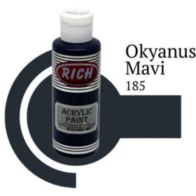 Rich 185 211620 Okyanus Mavi 130 cc Akrilik Boya