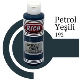 Rich 192 211628 Petrol Yeşili 130 cc Akrilik Boya