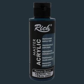 Rich 192 Petrol Yeşili 120 ml Master Akrilik Boya