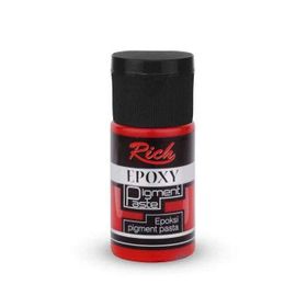 Rich 20 cc Kırmızı Epoksi Pigment Pasta