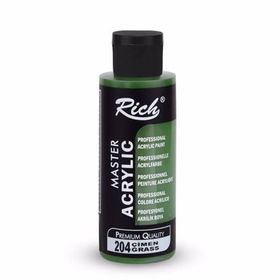 Rich 204 Çimen 120 cc Master Acrylic Akrilik Boya