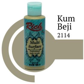 Rich 2114 Kum Beji 120 cc Multi Surface Akrilik Boya
