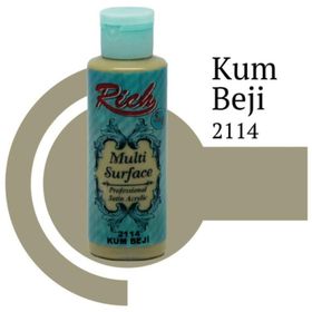 Rich 2114 Kum Beji 120 cc Multi Surface Akrilik Boya
