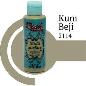 Rich 2114 Kum Beji 120 cc Multi Surface Akrilik Boya