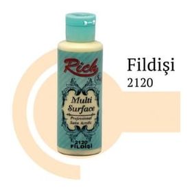Rich 2120 Fildişi 120 cc Multi Surface Akrilik Boya