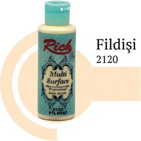 Rich 2120 Fildişi 120 cc Multi Surface Akrilik Boya