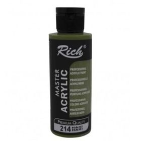 Rich 214 Haki 120 cc Master Acrylic Akrilik Boya