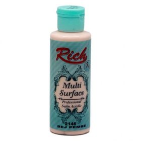 Rich 2146 130 ml Bej Pembe Multi Akrilik Boya
