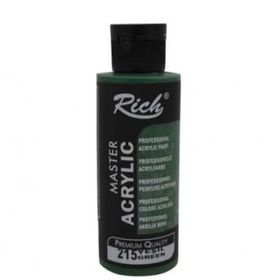 Rich 215 Yeşil 120 cc Master Acrylic Akrilik Boya