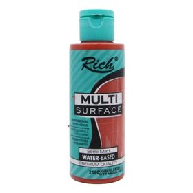 Rich 2160 Osmanlı Kırmızı 120 cc Multi Surface Akrilik Boya
