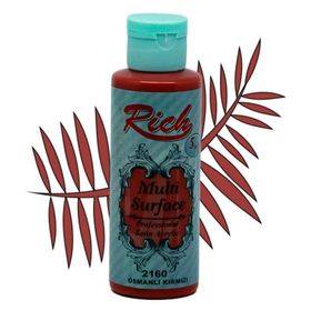 Rich 2160 Osmanlı Kırmızı 130 cc Akrilik Boya