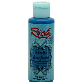 Rich 2192 Multi Surface Petrol Mavi 120 cc Akrilik Boya