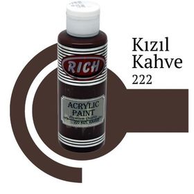 Rich 222 Kızıl Kahve 130cc Akrilik Boya