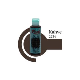 Rich 2234 Multi Surface 120 cc Kahverengi Akrilik Boya