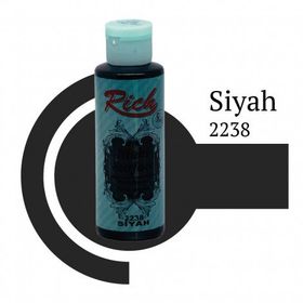 Rich 2238 Siyah 130 cc Akrilik Boya
