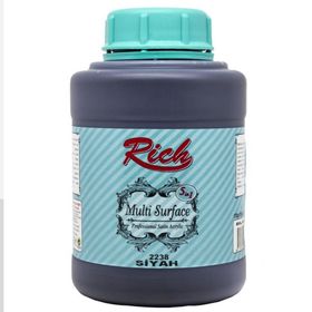 Rich 2238 Siyah 1750 gr Akrilik Boya
