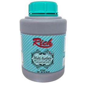 Rich 2240 Siyah 1750 gr Multi Surface Akrilik Boya