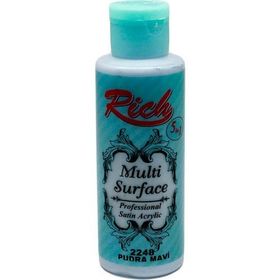 Rich 2248 Pudra Mavi 120 cc Akrilik Boya