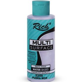 Rich 2258 Pudra Mor 120 cc Multi Surface Akrilik Boya