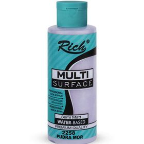 Rich 2258 Pudra Mor 120 cc Multi Surface Akrilik Boya
