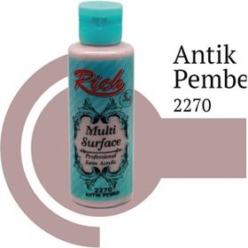 Rich 2270 Antik Pembe 120 cc Multi Surface Akrilik Boya