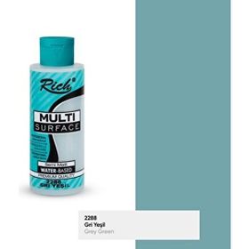 Rich 2288 Gri Yeşil cc Multi Surface Akrilik Boya