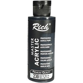 Rich 230 Siyah 130 cc Akrilik Boya