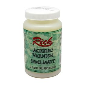 Rich 250-2521 250cC Yarı Mat Vernik Su Bazlı