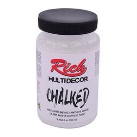 Rich 250 cc Beyaz Multi Decor Chalked Hobi Boyası