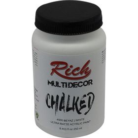 Rich 250 cc Beyaz Multi Decor Chalked Hobi Boyası