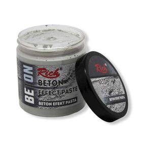 Rich 250 cc Gri 250 11396 Beton Efekt Pasta